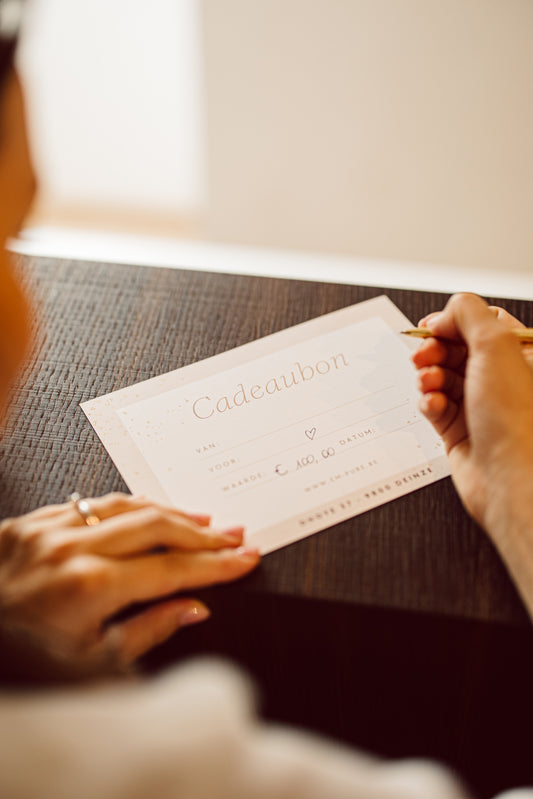 Cadeaubon - afhaling